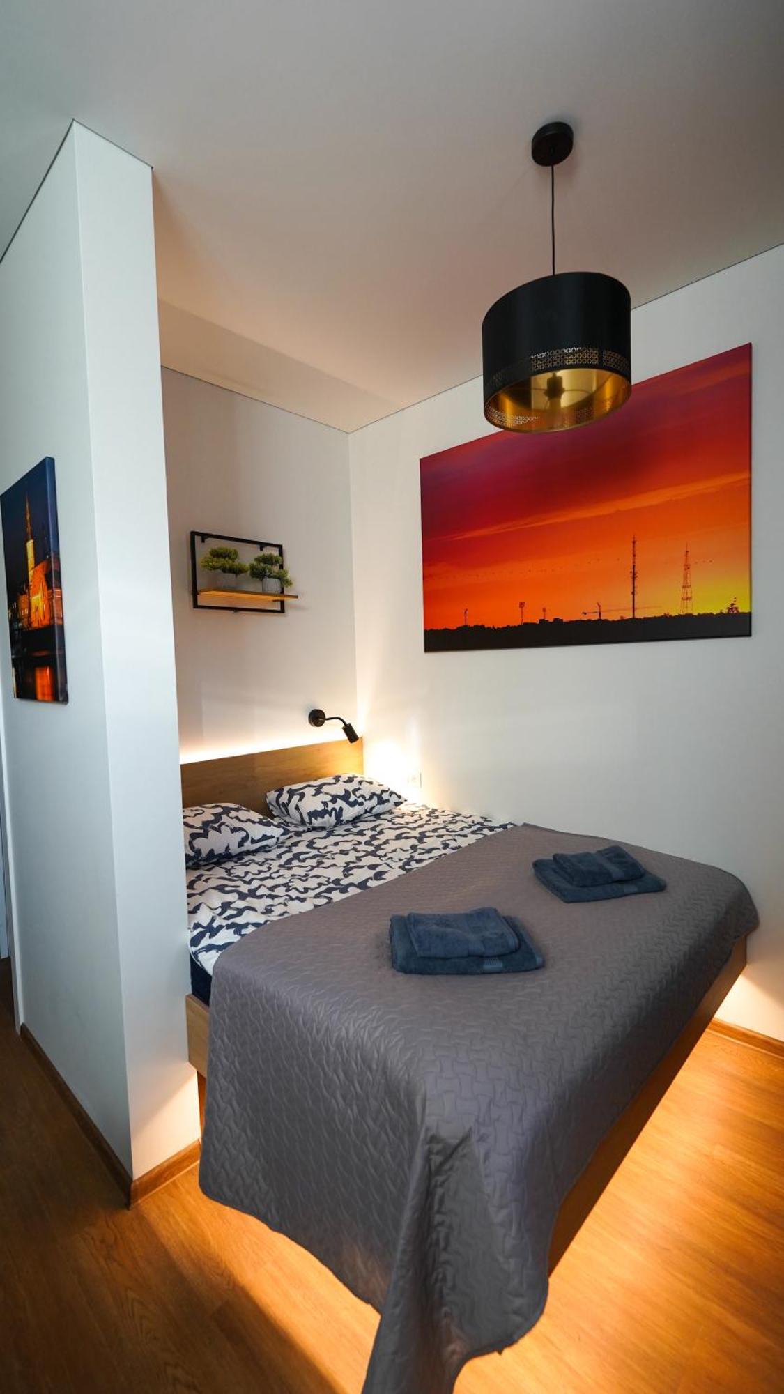 Amber Light Self-Check-In Apartments كاوناس الغرفة الصورة